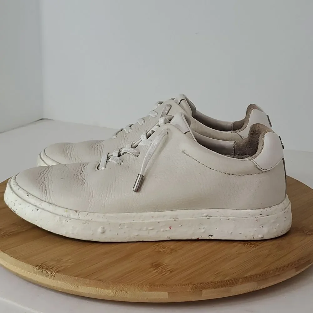 rag & bone RB1 Revival Textured Leather Sneakers Women's Size 36 US 6